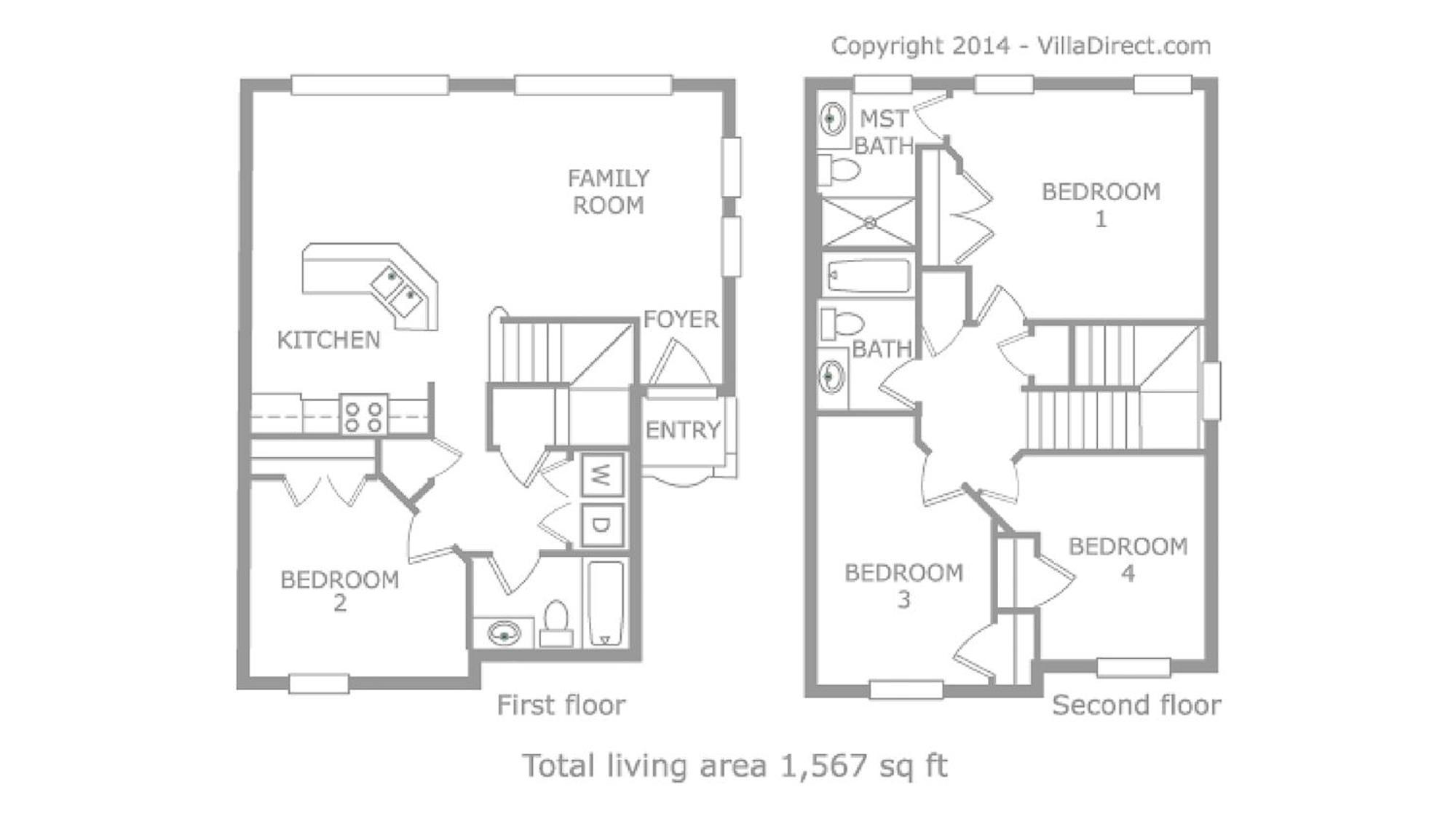 Encantada Rose - A 4 Bed Townhouse Near Disney Kissimmee Luaran gambar
